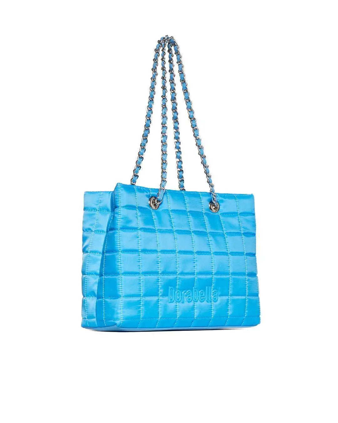 Borsa matelassè TURCHESE DORABELLA