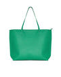 Borsa shopper large in ecopelle a grana con logo sul davanti GREEN BEE DORABELLA EASY Un
