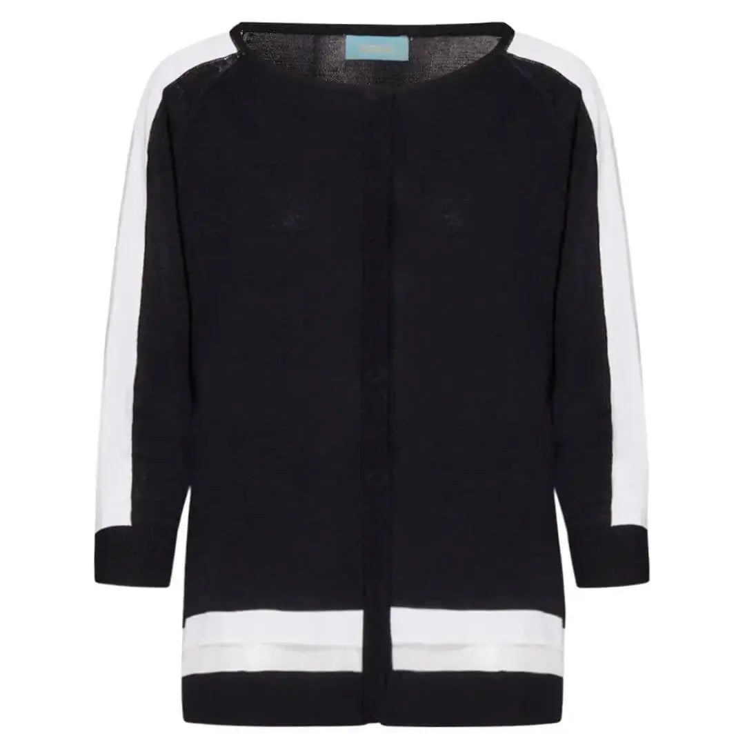 CARDIGAN NERO DORABELLA XXL