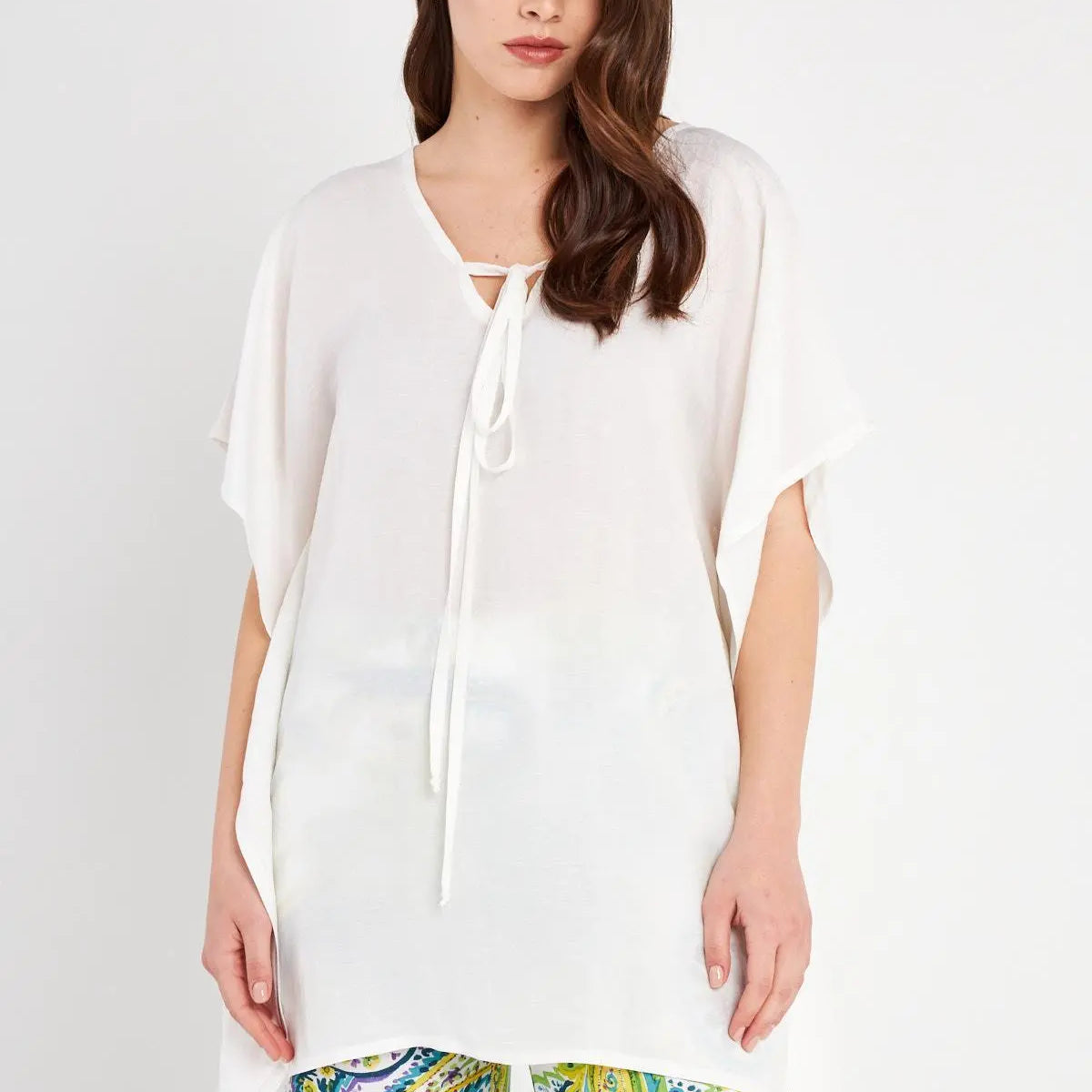 CASACCA BASIC IN LINO BIANCO DORABELLA