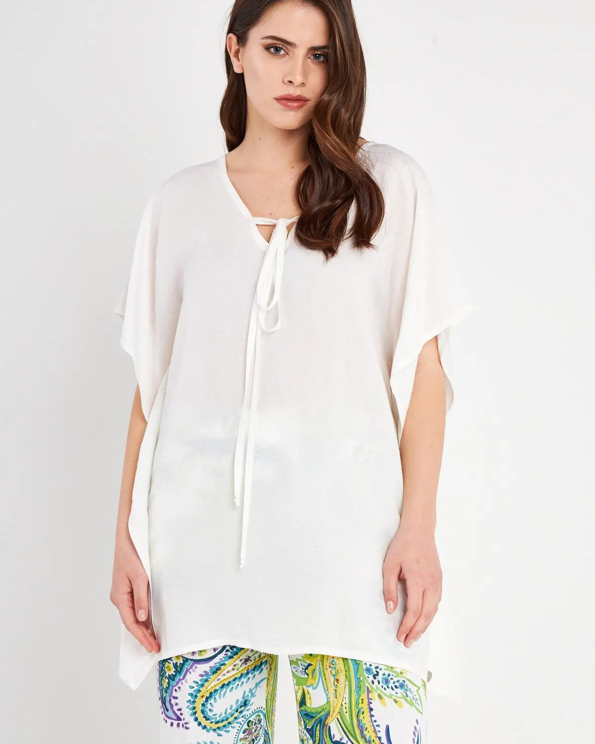 CASACCA BASIC IN LINO BIANCO DORABELLA