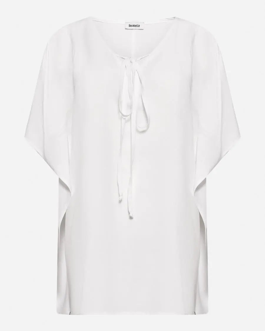 CASACCA BASIC IN LINO BIANCO DORABELLA