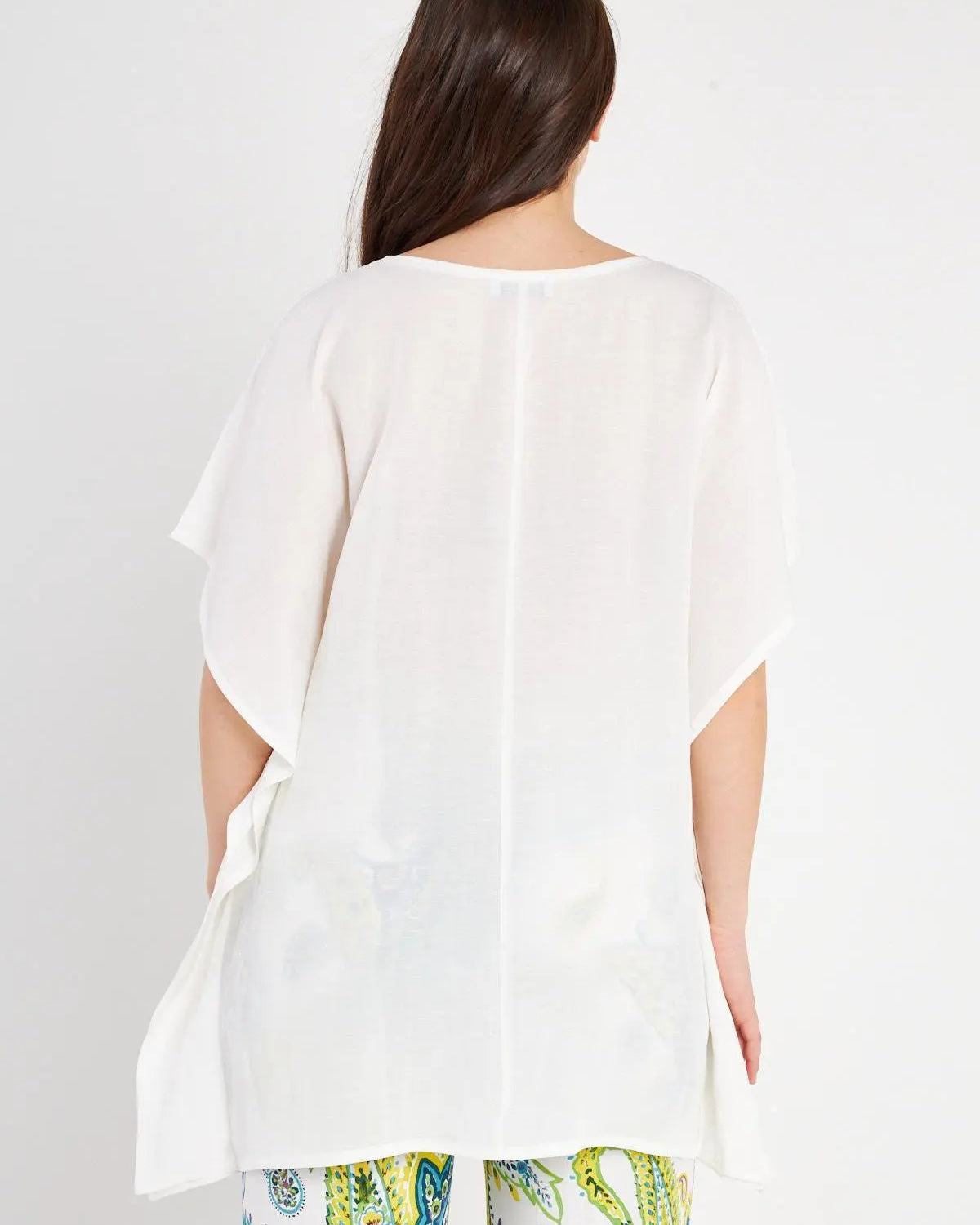 CASACCA BASIC IN LINO BIANCO DORABELLA