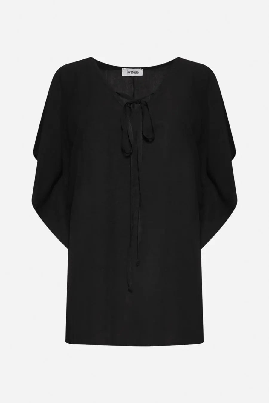 CASACCA BASIC IN LINO NERO DORABELLA