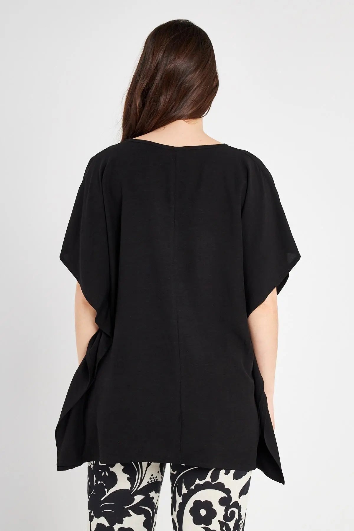CASACCA BASIC IN LINO NERO DORABELLA
