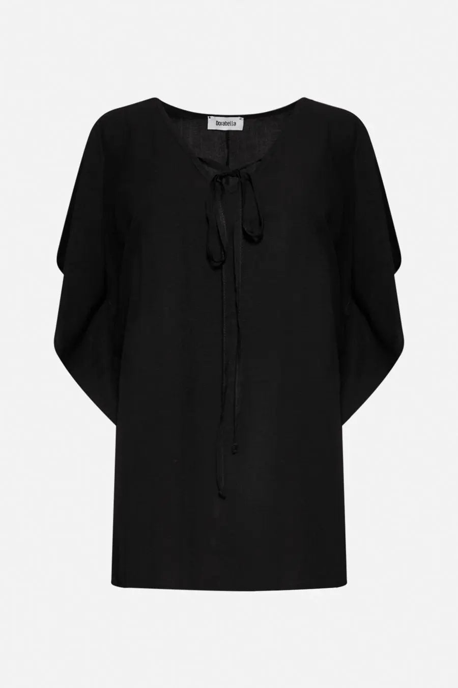 CASACCA BASIC IN LINO NERO DORABELLA
