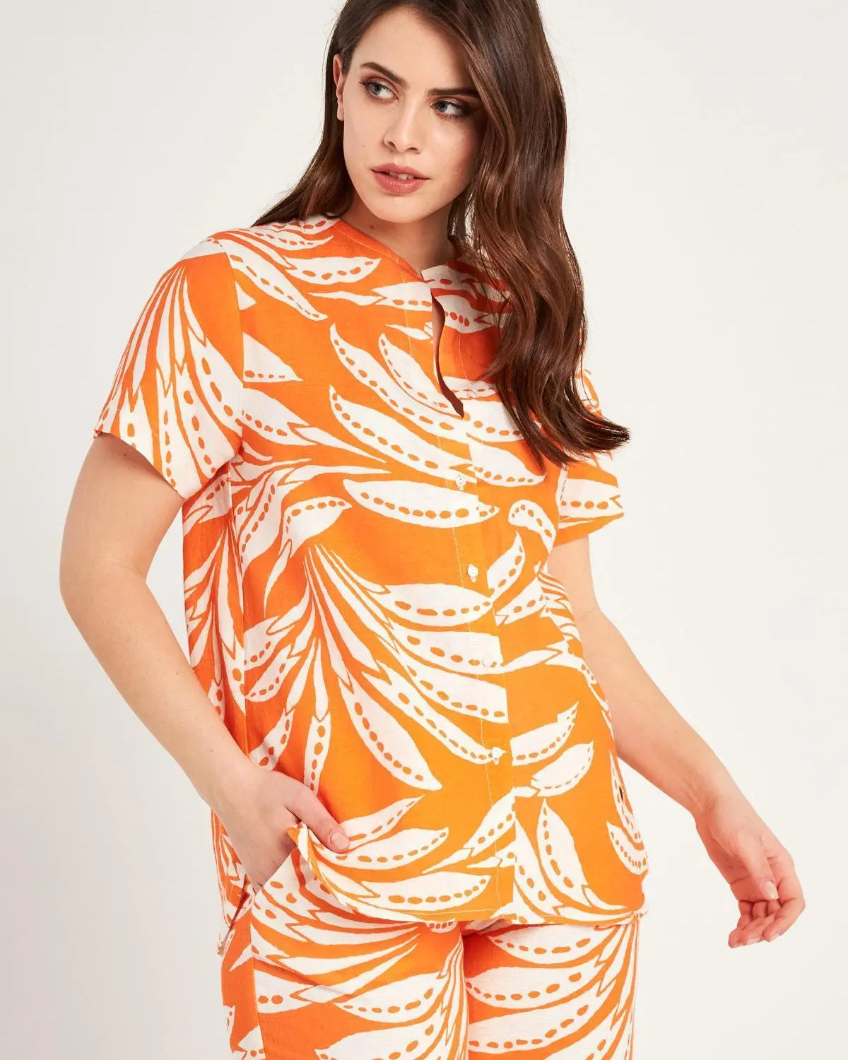 CASACCA FANTASIA ARANCIO DORABELLA