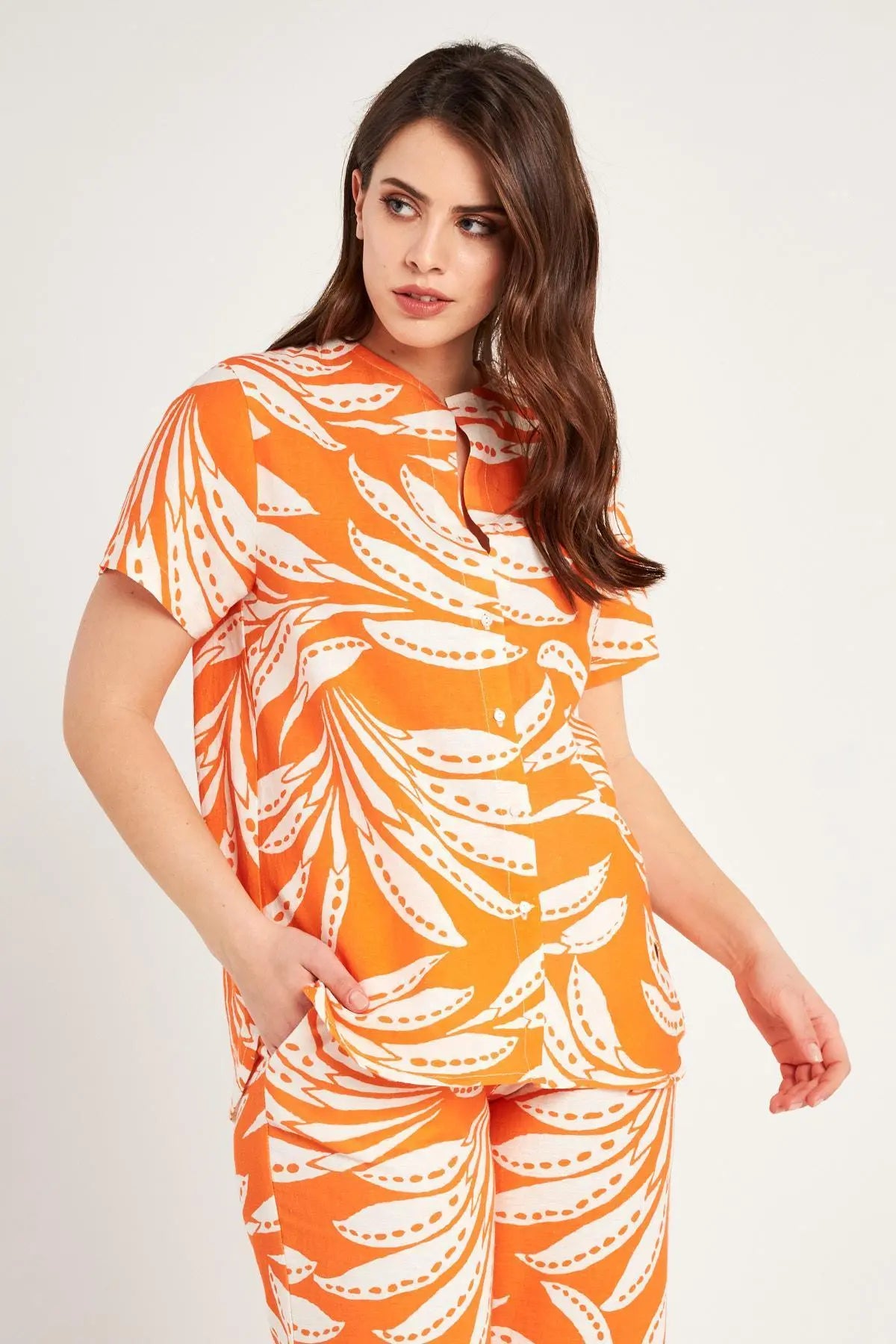 CASACCA FANTASIA ARANCIO DORABELLA