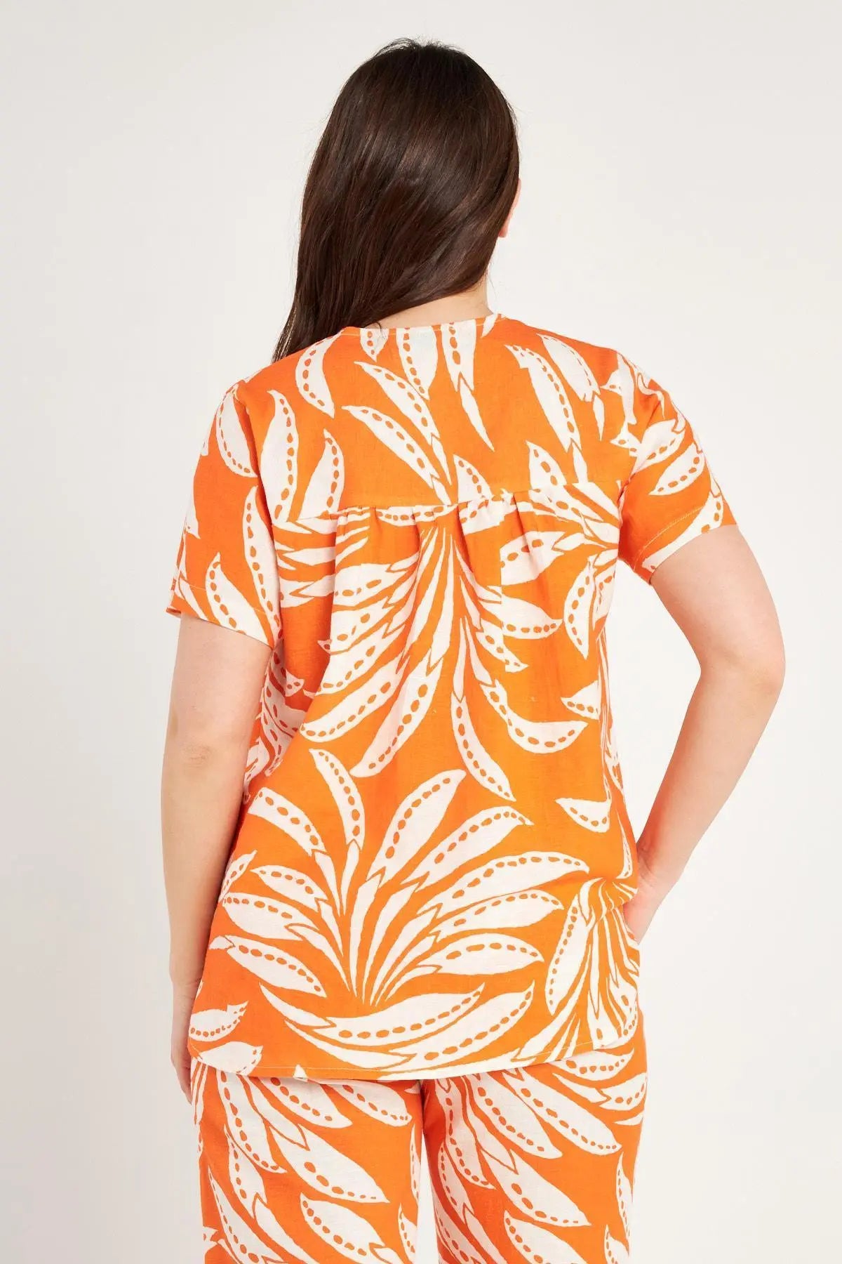 CASACCA FANTASIA ARANCIO DORABELLA