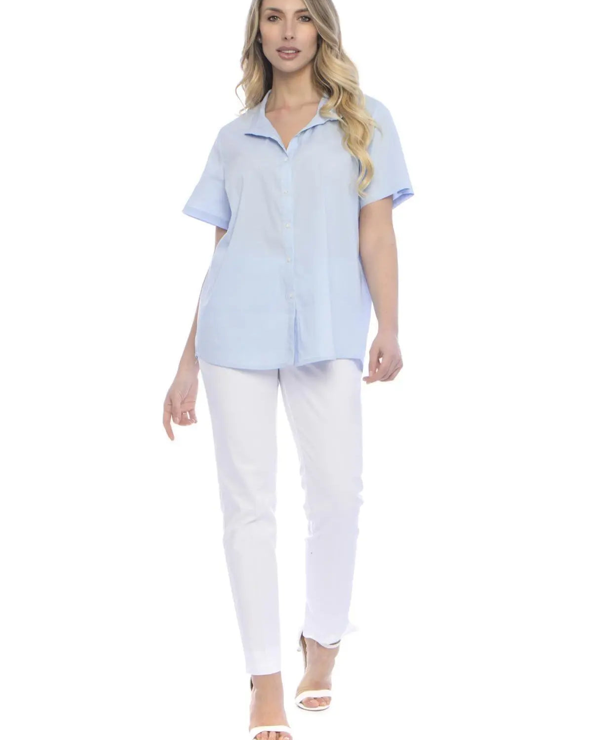 Camicia basic CELESTE DORABELLA