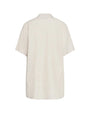 Camicia collo coreana NATURALE DORABELLA