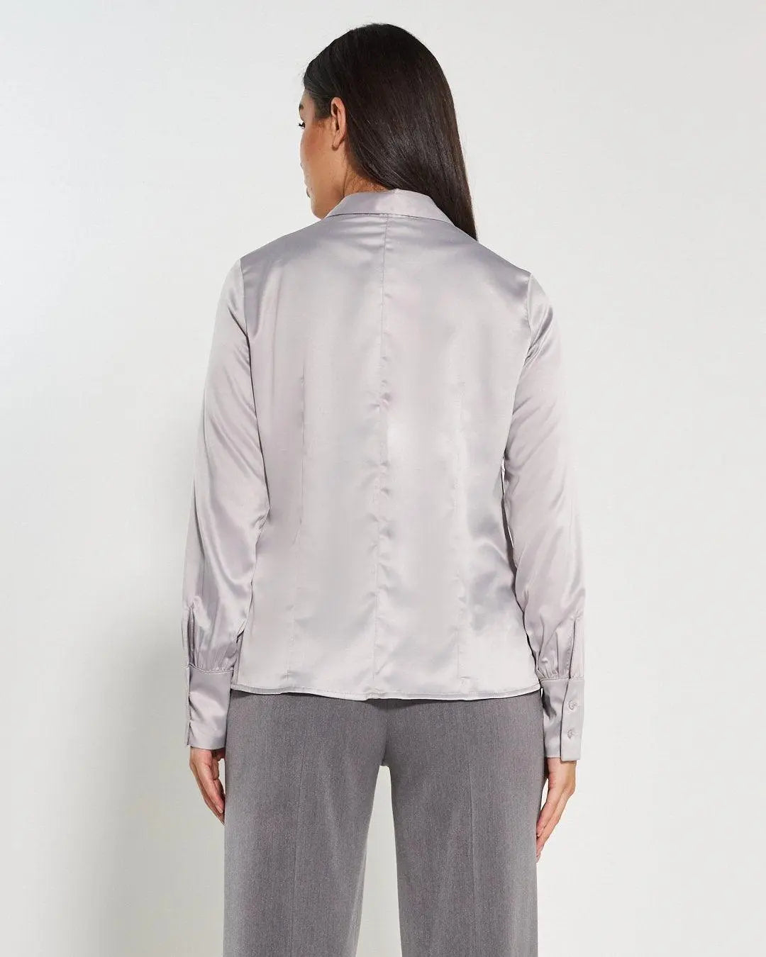 Camicia con maniche a sbuffo e pinces PERLA DORABELLA