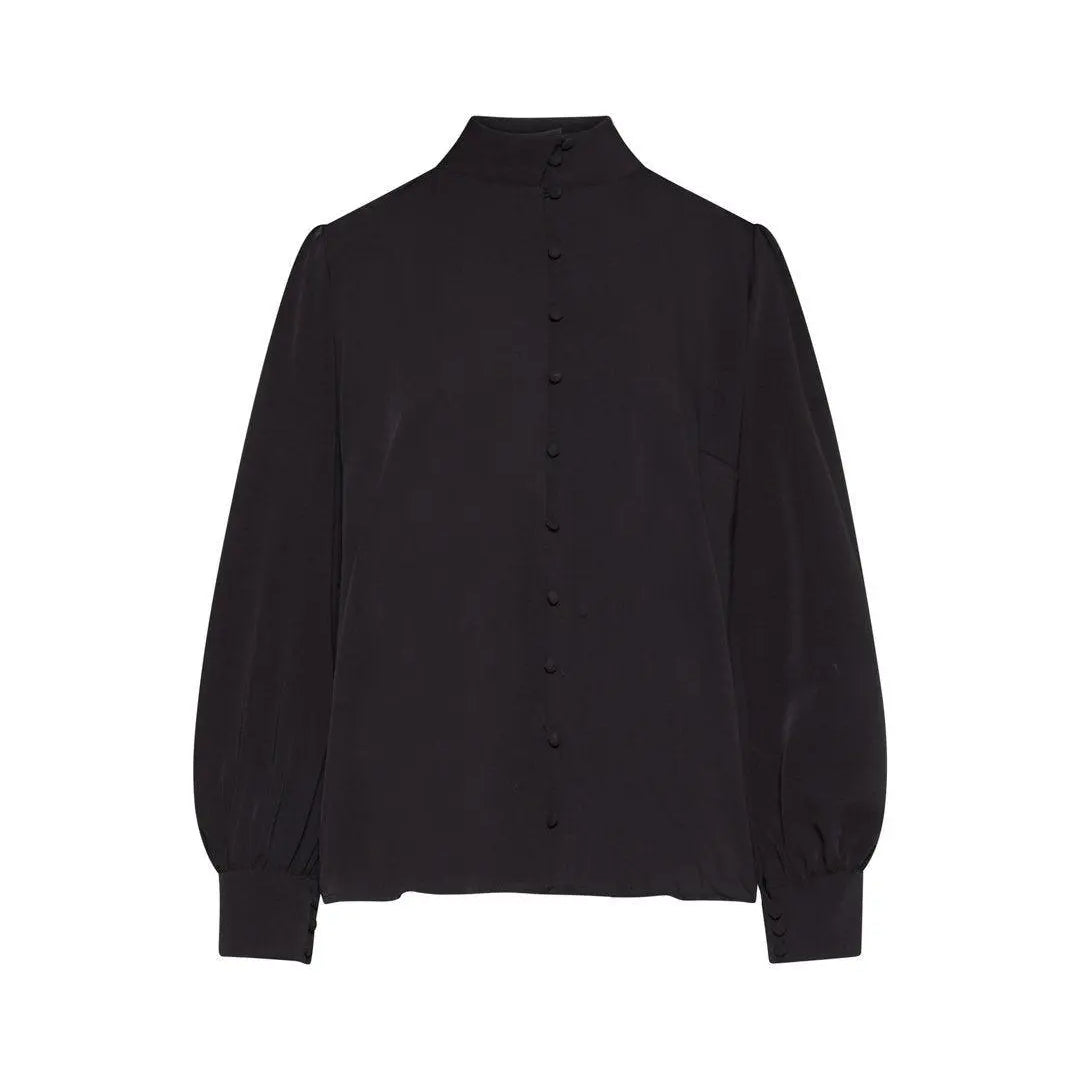 Camicia coreana NERO IRONICA XL