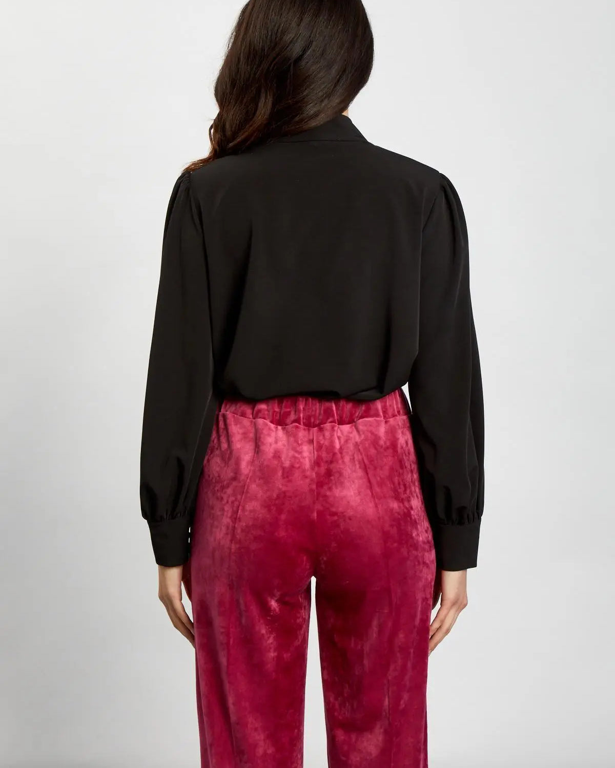 Camicia coreana NERO IRONICA