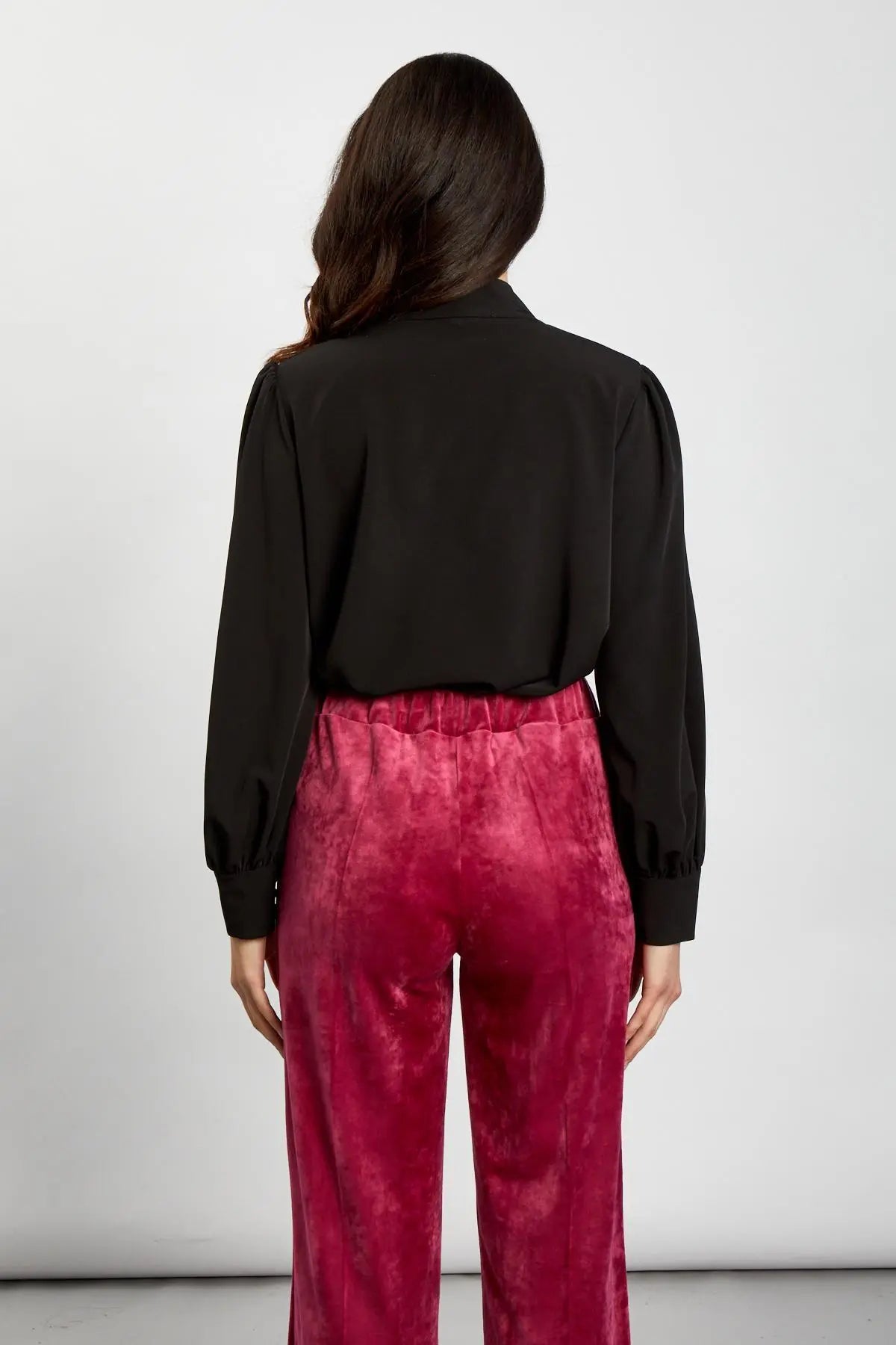 Camicia coreana NERO IRONICA