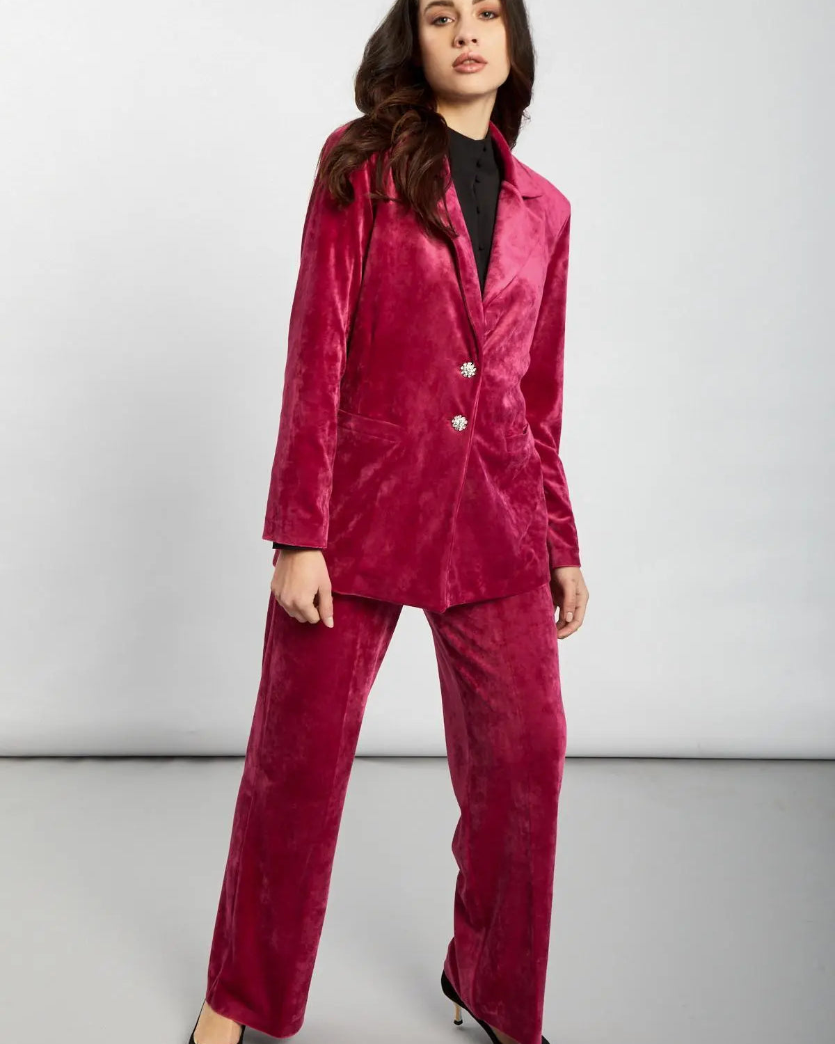 Camicia coreana NERO IRONICA