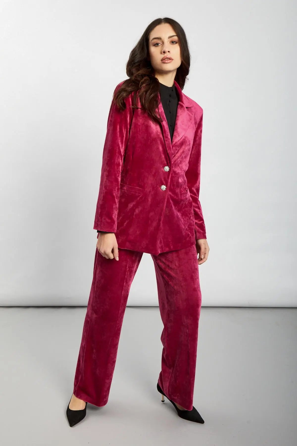 Camicia coreana NERO IRONICA