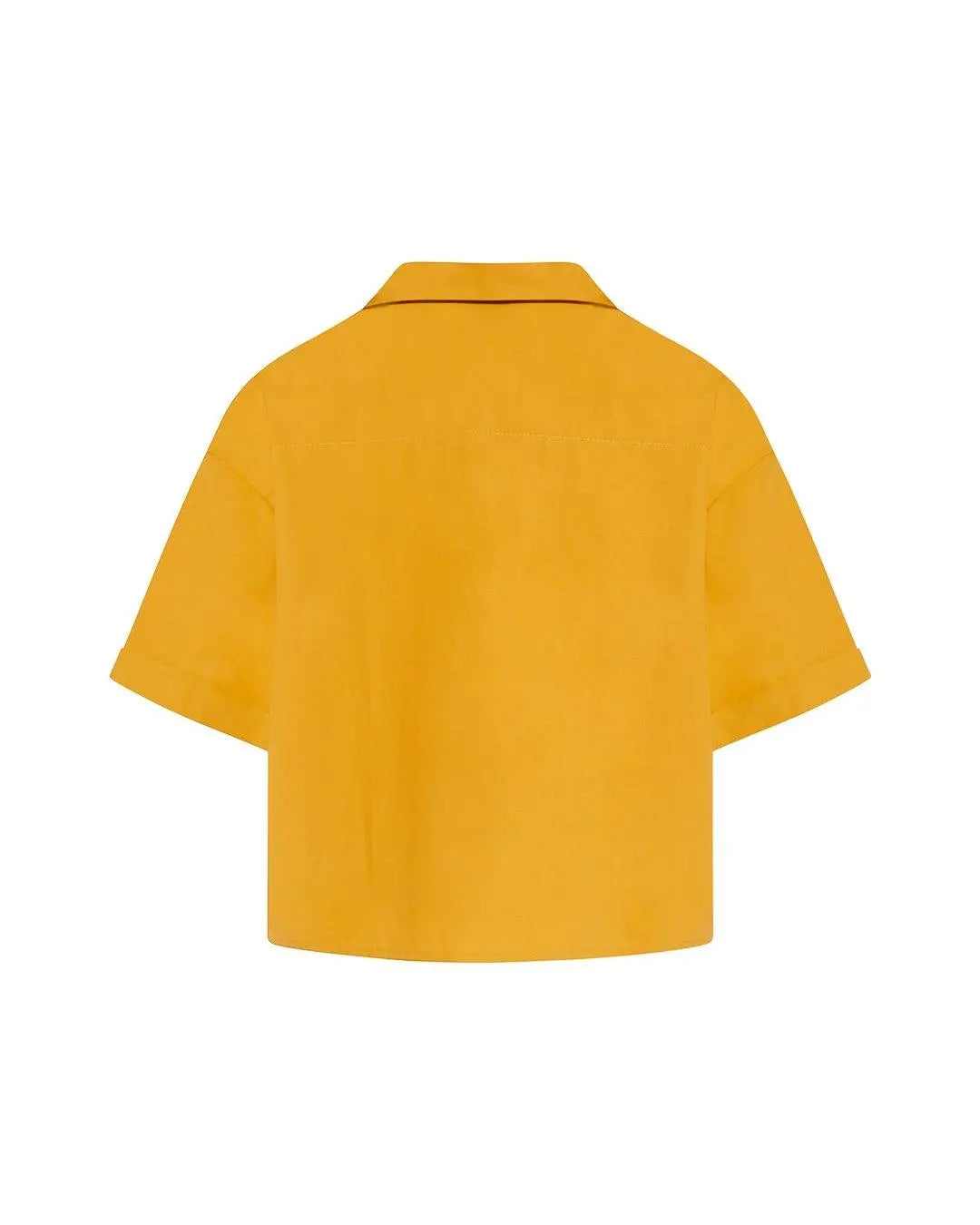 Camicia crop ARANCIO IRONICA