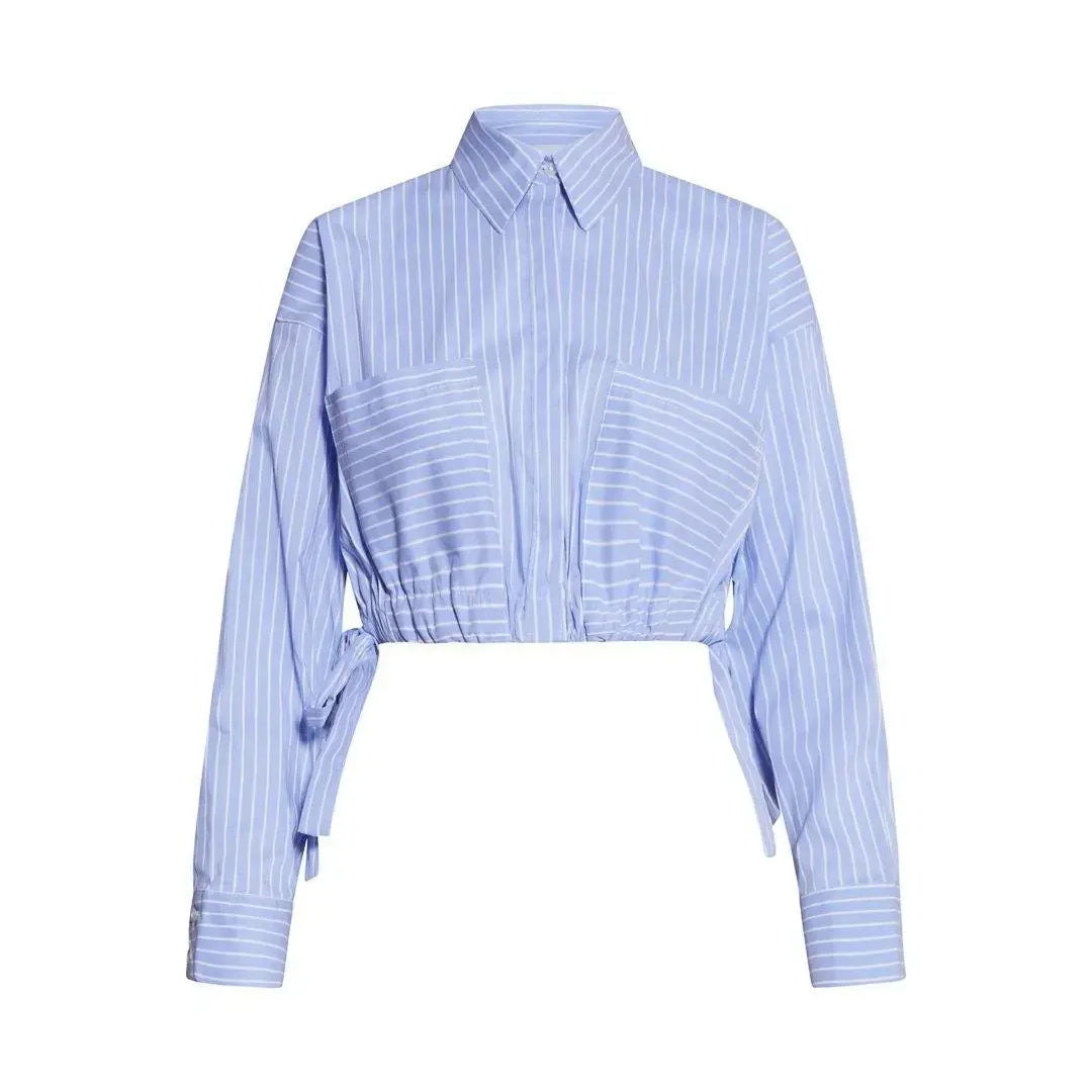 Camicia crop CIELO IRONICA