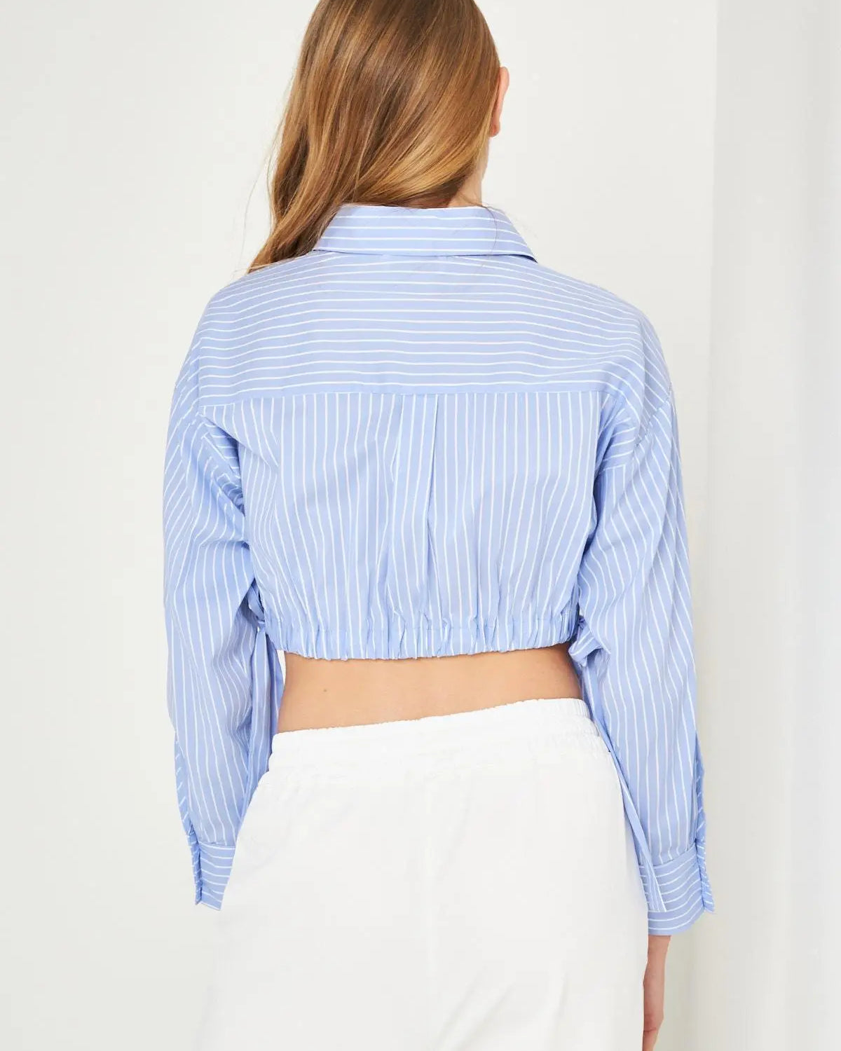 Camicia crop CIELO IRONICA