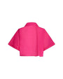 Camicia crop FUXIA IRONICA