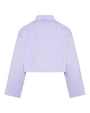 Camicia crop LILLA IRONICA
