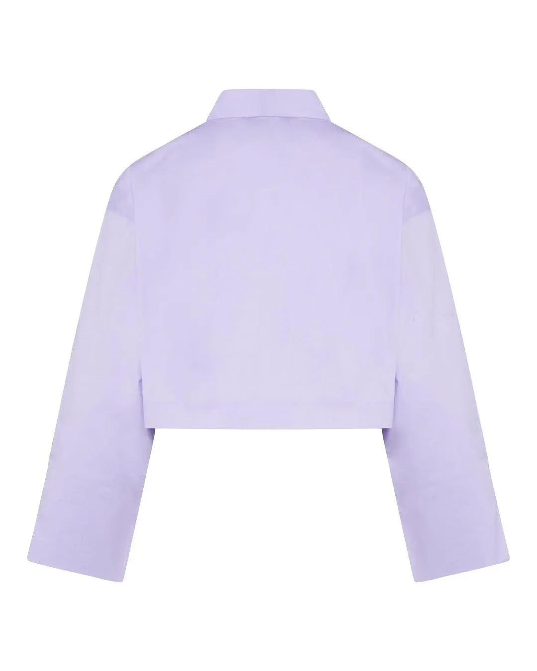 Camicia crop LILLA IRONICA