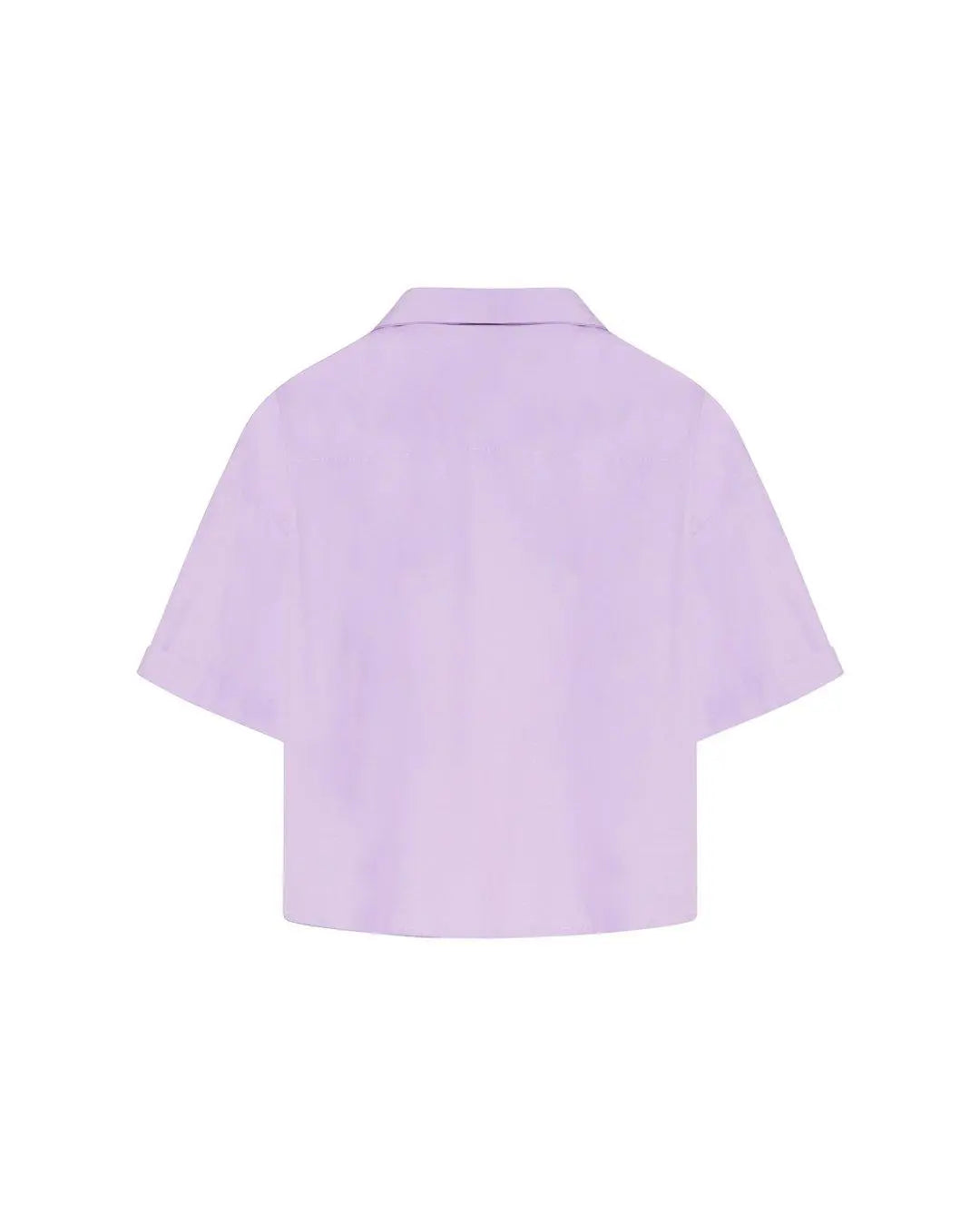 Camicia crop LILLA IRONICA