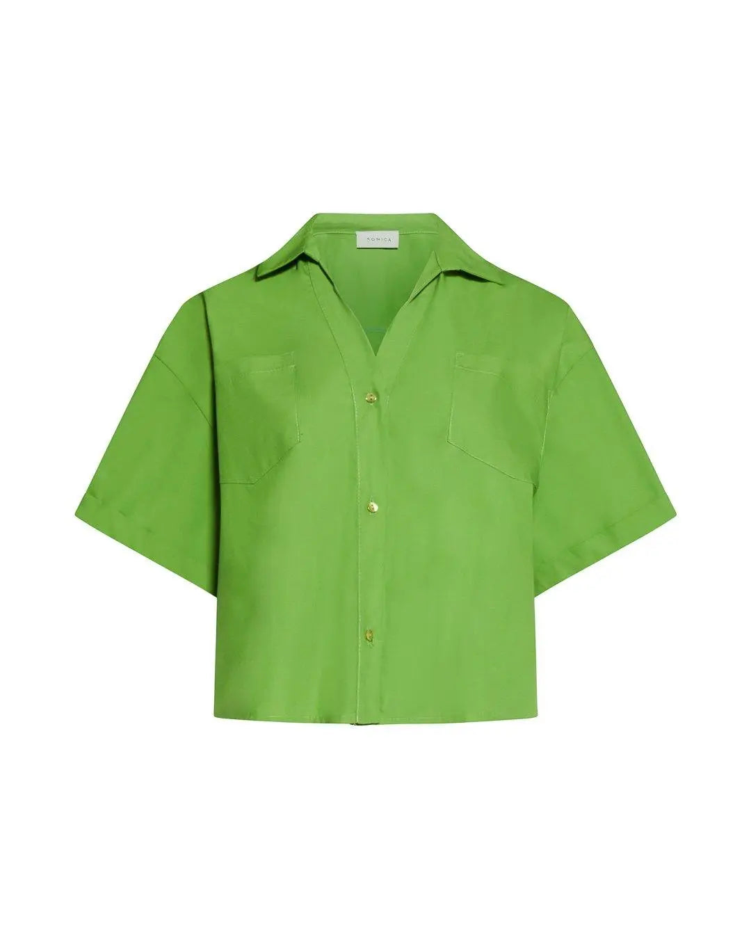 Camicia crop PISTACCHIO IRONICA