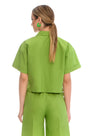 Camicia crop PISTACCHIO IRONICA
