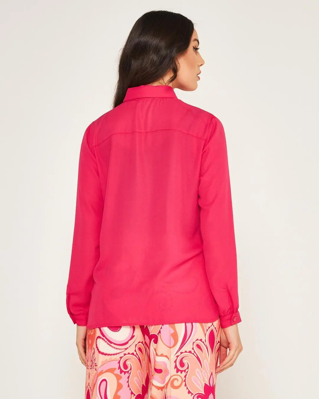 Camicia fantasia FUXIA DORABELLA