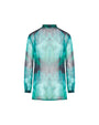 Camicia fantasia astratta VERDE IRONICA