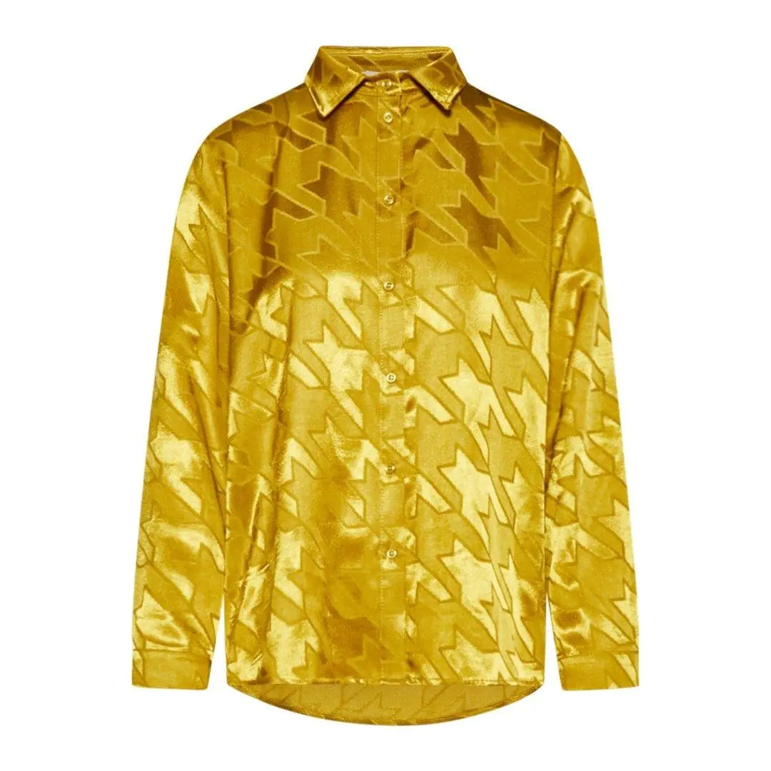 Camicia in fantasia pied de poule OLIO DORABELLA