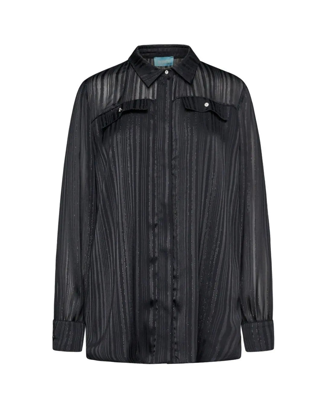 Camicia lurex NERO DORABELLA