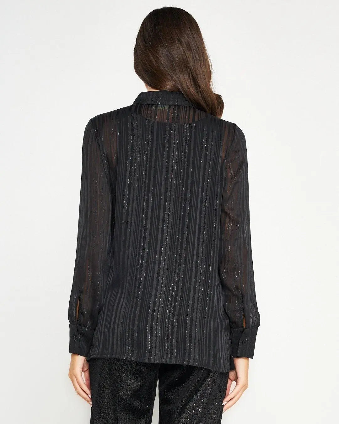 Camicia lurex NERO DORABELLA