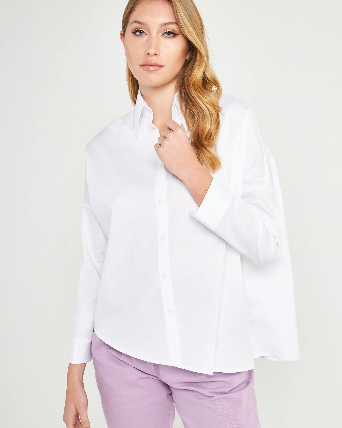 Camicia over BIANCO IRONICA