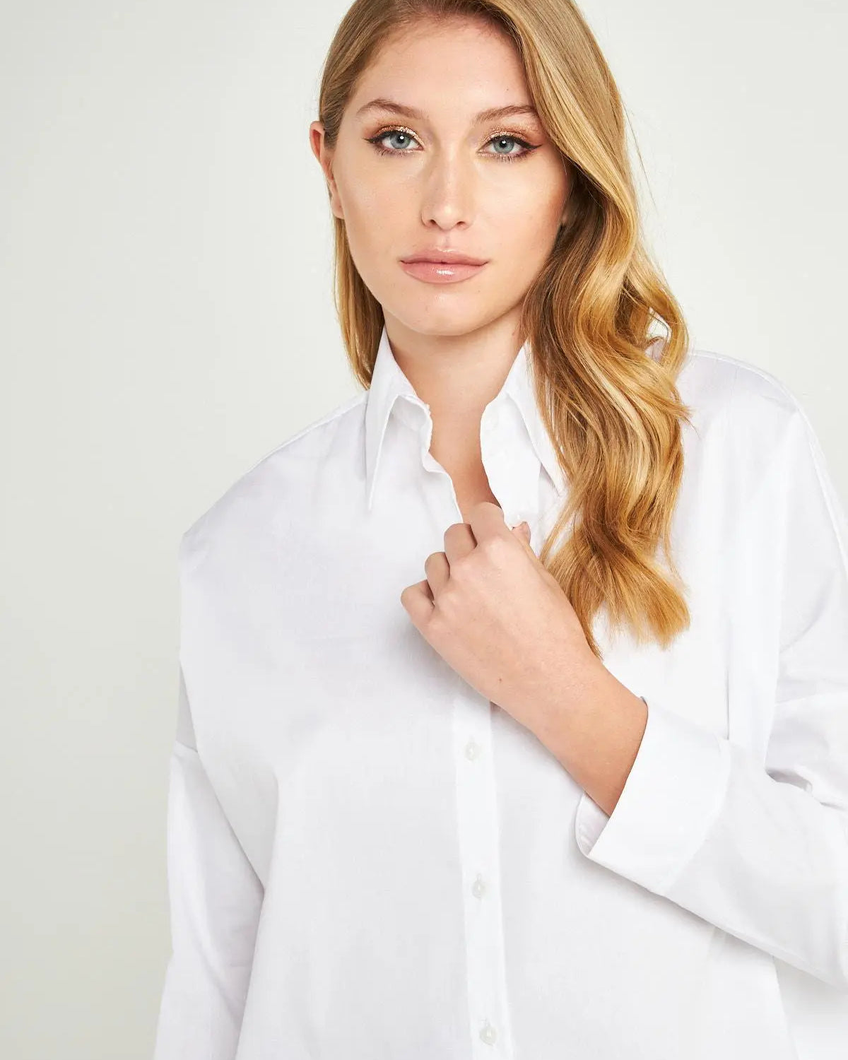 Camicia over BIANCO IRONICA