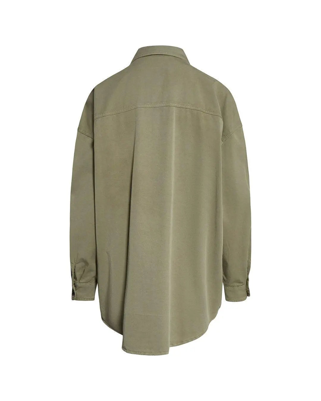 Camicia over VERDE MILITARE IRONICA