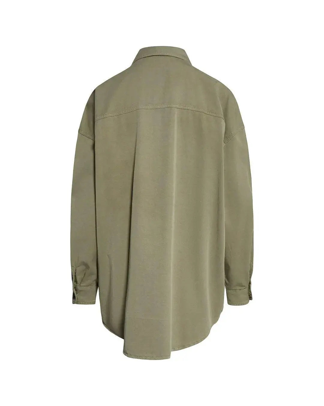 Camicia over VERDE MILITARE IRONICA
