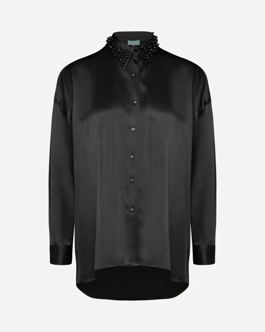 Camicia perle NERO DORABELLA