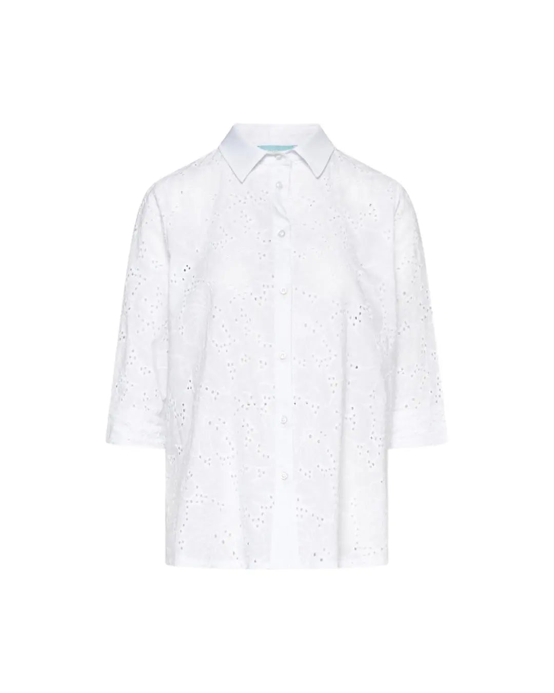 Camicia pizzo Bianco DORABELLA