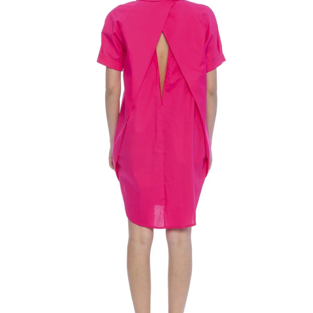 Camicia scollo a goccia FUXIA IRONICA