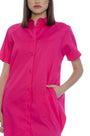 Camicia scollo a goccia FUXIA IRONICA
