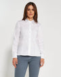 Camicia slim flit con pinces BIANCO DORABELLA
