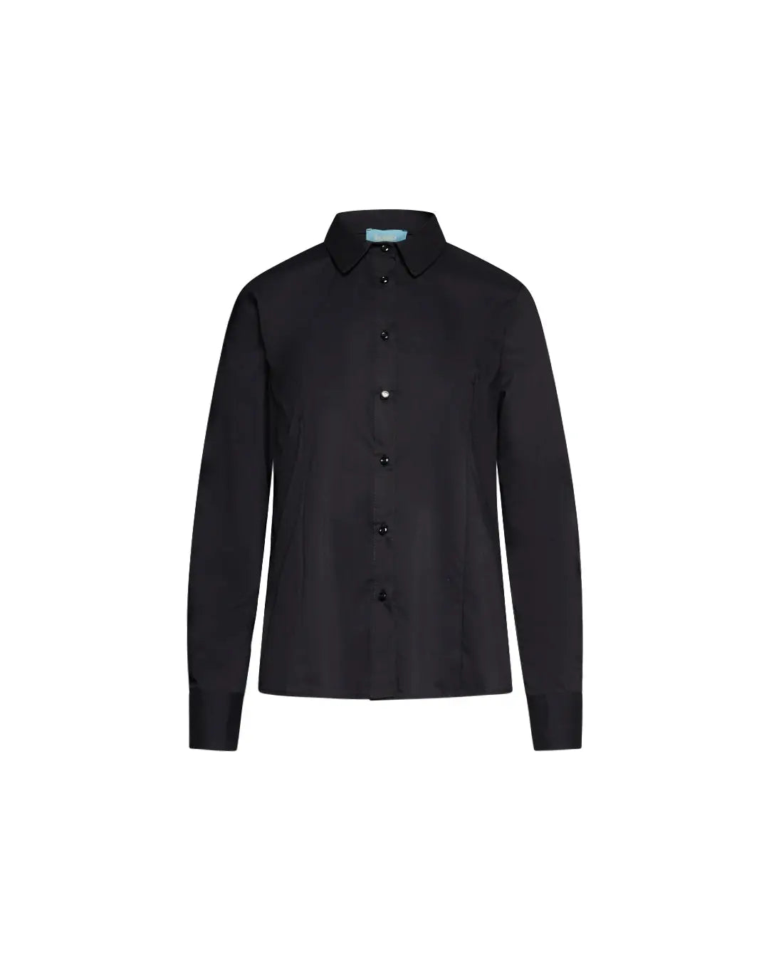 Camicia slim flit con pinces NERO DORABELLA