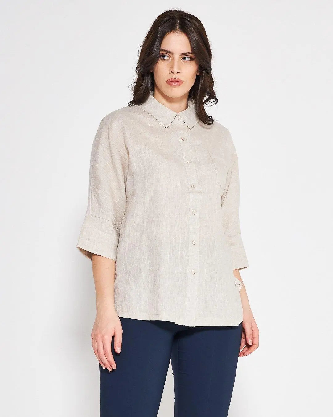 Camicia taschino NATURALE DORABELLA XL