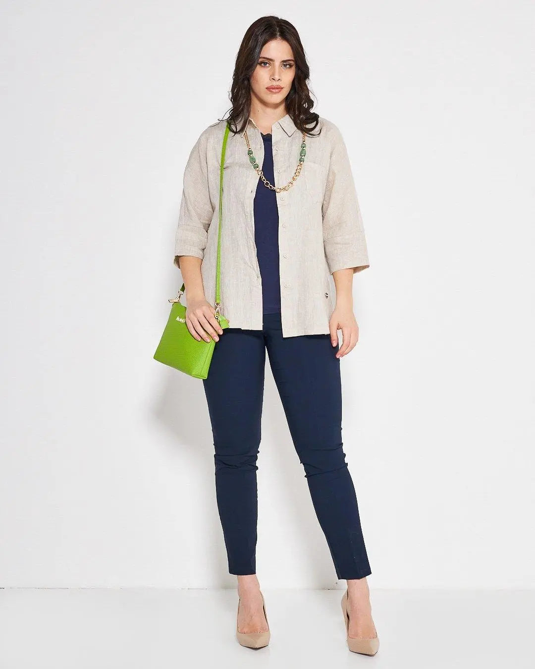 Camicia taschino NATURALE DORABELLA