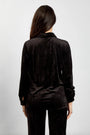 Camicia velluto NERO IRONICA