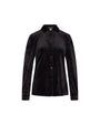 Camicia velluto NERO IRONICA
