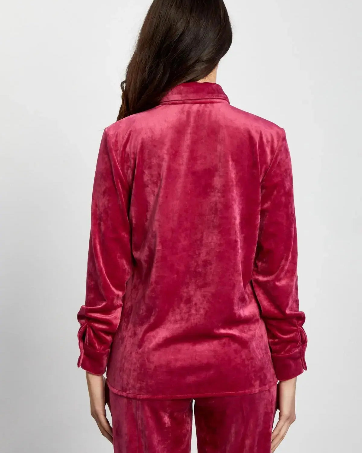 Camicia velluto VINO IRONICA